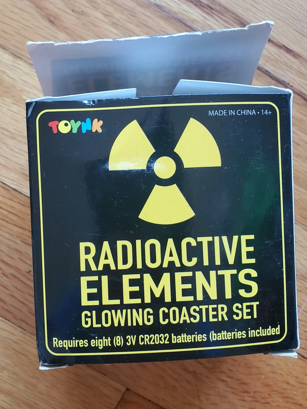 💐4 for $18 - Radioactive Elements Glowing Coaster Set